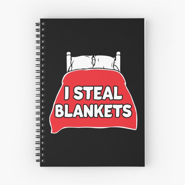 Item preview, Funny I Steal Blankets Bed Humor Blanket Stealer designed and sold by Designer-Girl.