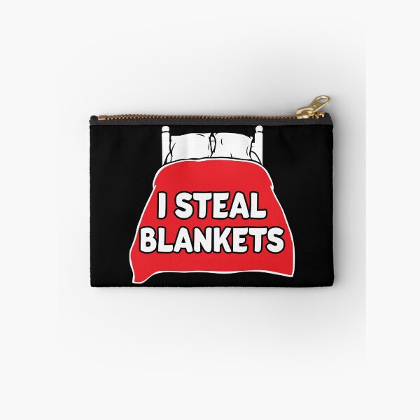 Item preview, Funny I Steal Blankets Bed Humor Blanket Stealer designed and sold by Designer-Girl.
