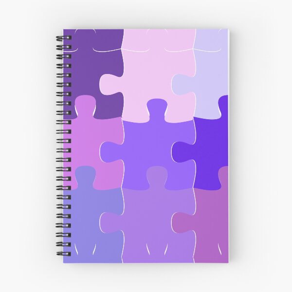 Item preview, Purple Puzzle Passion: Unique 21-Piece Collection designed and sold by Lessonsprint.