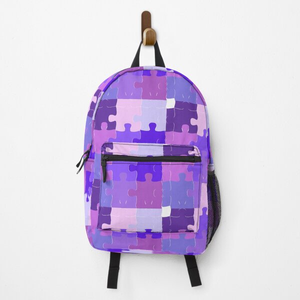 Item preview, Purple Puzzle Passion: Unique 21-Piece Collection designed and sold by Lessonsprint.