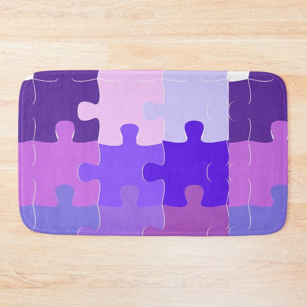 Item preview, Purple Puzzle Passion: Unique 21-Piece Collection designed and sold by Lessonsprint.
