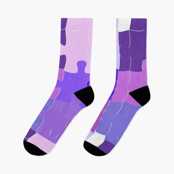 Item preview, Purple Puzzle Passion: Unique 21-Piece Collection designed and sold by Lessonsprint.