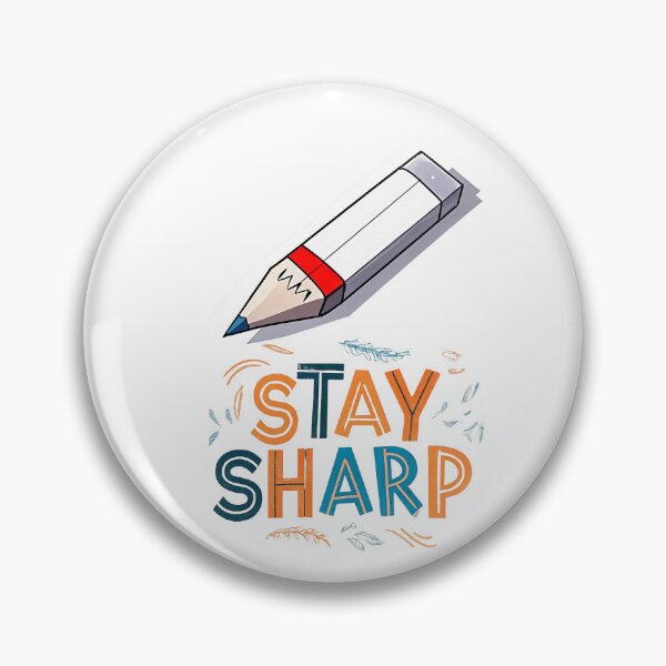 Item preview, Stay Sharp Pencil with our Fun Design T-Shirt designed and sold by WitMeme.