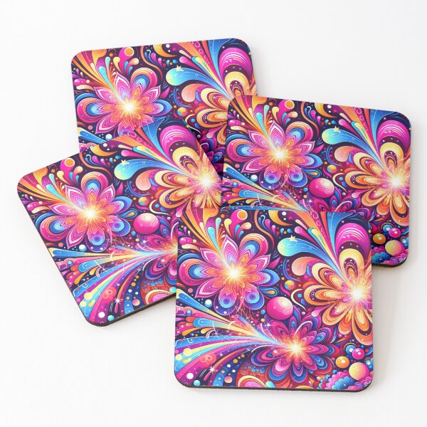 Item preview, Funky Floral Fusion designed and sold by BassHeadMomma.