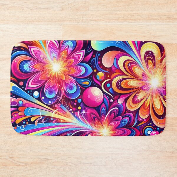 Item preview, Funky Floral Fusion designed and sold by BassHeadMomma.