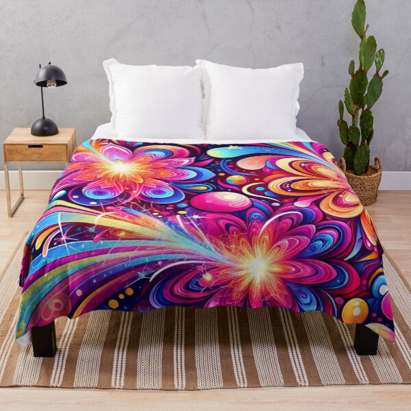 Item preview, Funky Floral Fusion designed and sold by BassHeadMomma.