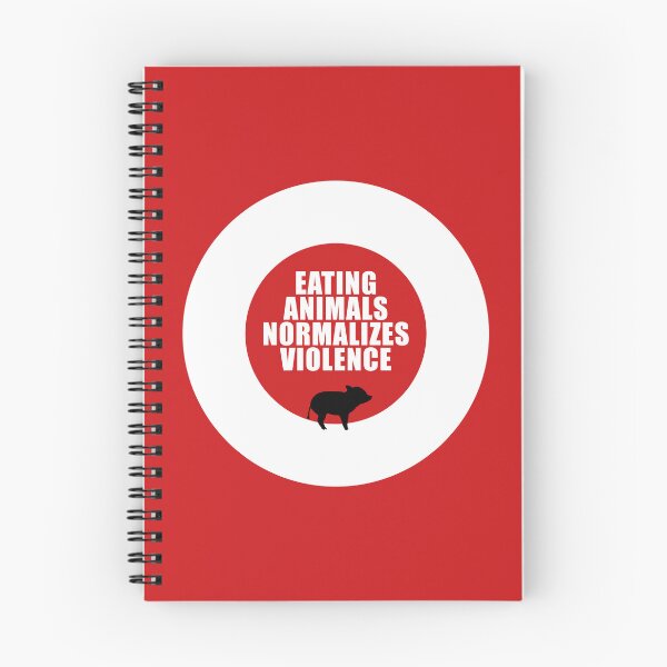 Item preview, Eating animals normalizes violence designed and sold by Nanika-akimoto.