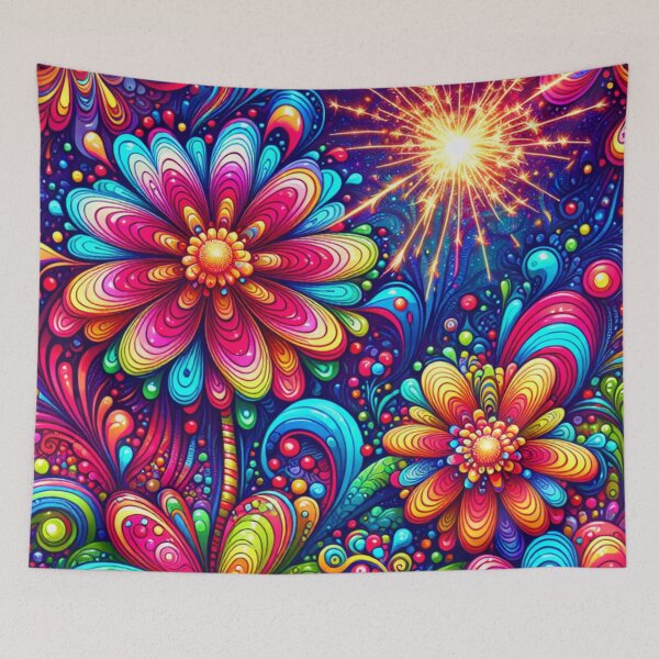 Item preview, Far Out Flower Power designed and sold by BassHeadMomma.