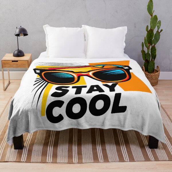 Item preview, STAY COOL: Retro Vibes with a Touch of Orange and Yellow designed and sold by SplashTastic.