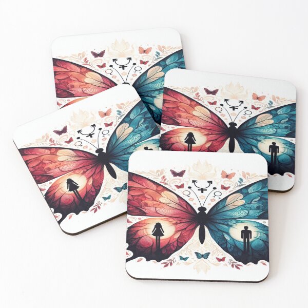Item preview, Two Halves, One Whole Butterfly designed and sold by merve02shop.