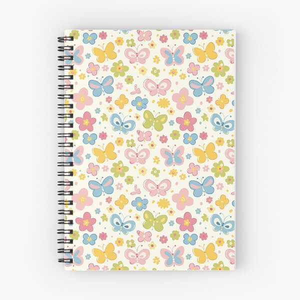 Item preview, Cartoon Butterflies and Flowers designed and sold by ComerPrintCo.