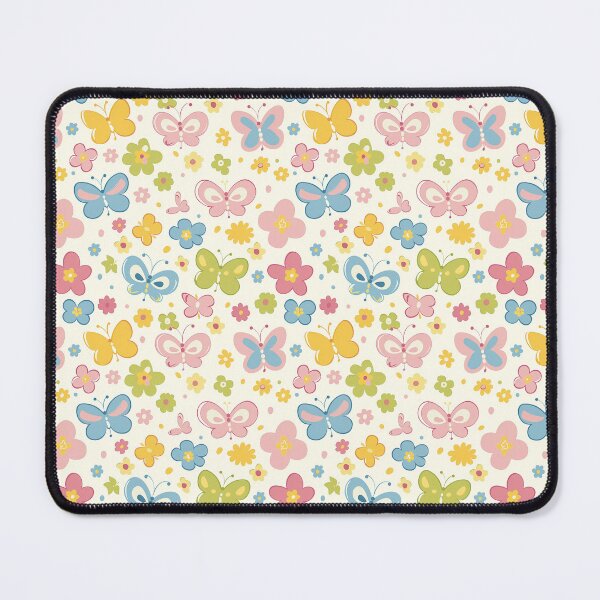Item preview, Cartoon Butterflies and Flowers designed and sold by ComerPrintCo.