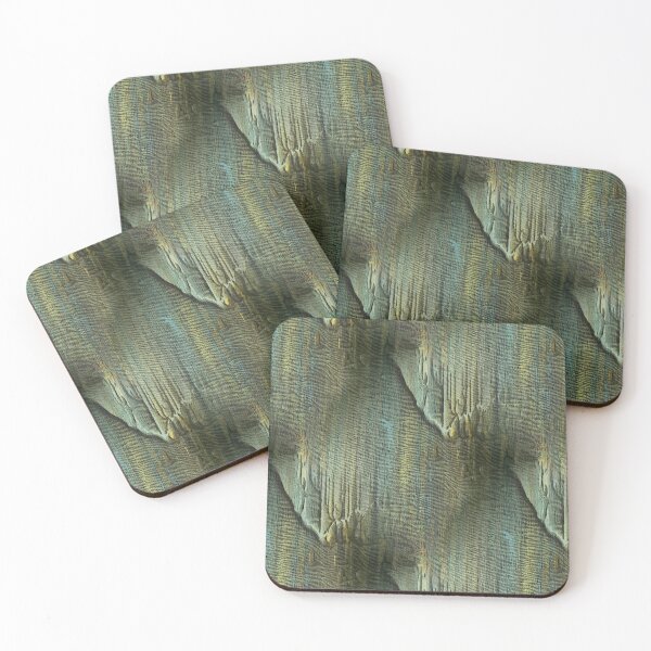 Item preview, Dragon Scales Green Scallop Pattern designed and sold by Artistestella.