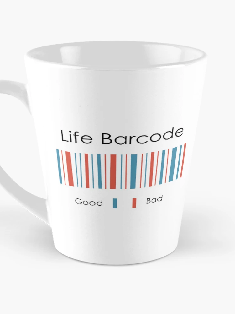 Thumbnail 3 of 4, Coffee Mug, Life Barcode designed and sold by Reesh-Store.