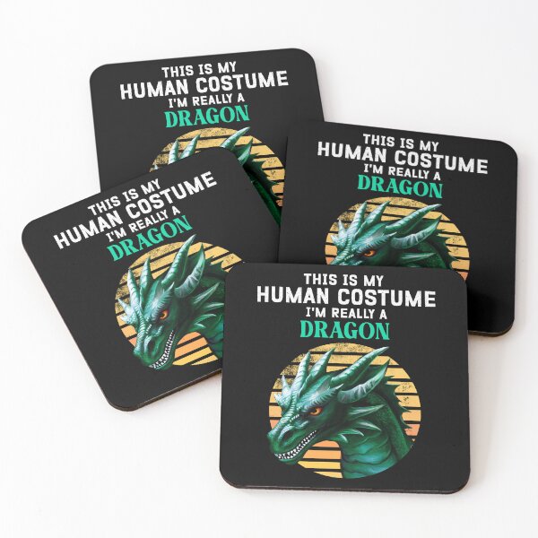 Item preview, This is my human costume im really a dragon Retro Green designed and sold by BeataY6Art.