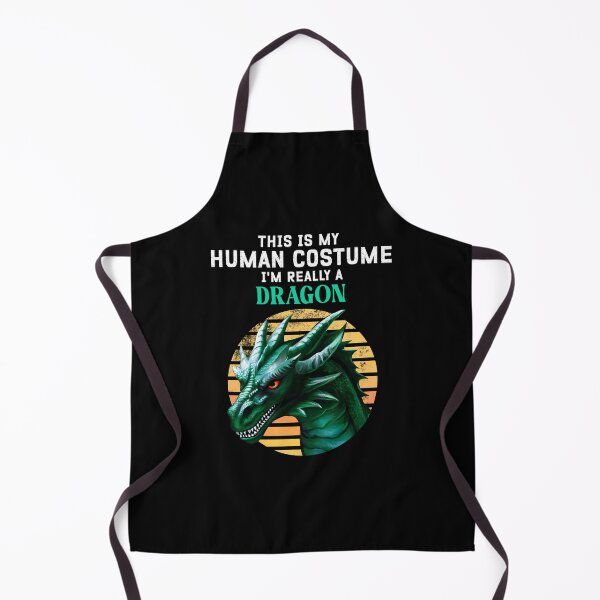 Item preview, This is my human costume im really a dragon Retro Green designed and sold by BeataY6Art.
