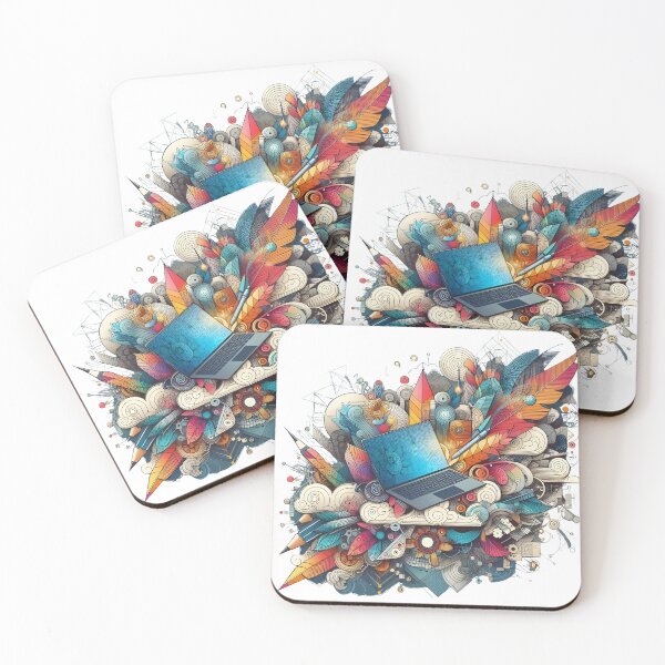 Item preview, Modern Abstract Shapes and Pastel Colors designed and sold by ManeeStore.