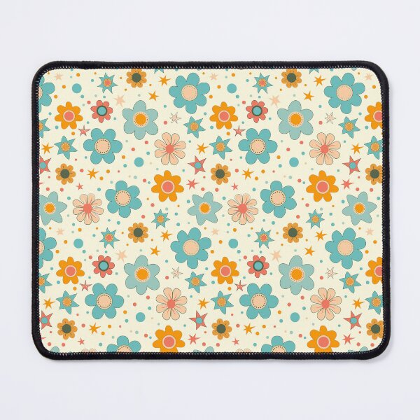Item preview, Cartoon Flowers and Stars designed and sold by ComerPrintCo.