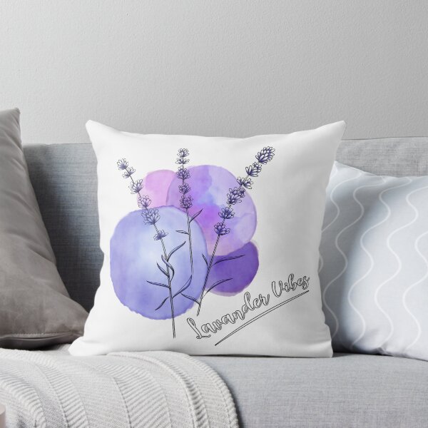 Item preview, Lavender Vibes, Purple Black and White  designed and sold by Audrey Janvier | AJD.