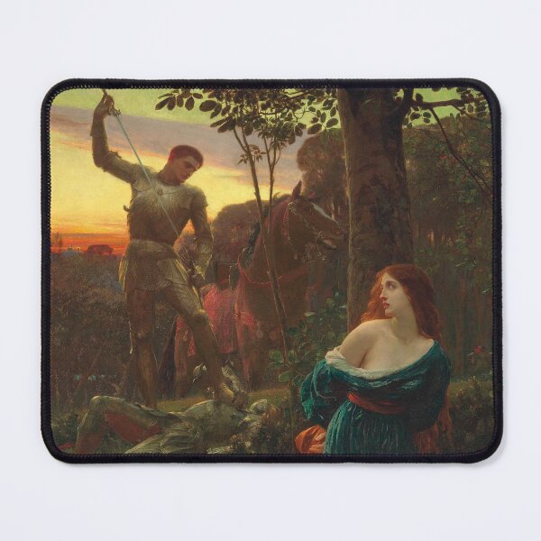 Item preview, Chivalry (1885) - Frank Dicksee designed and sold by SALON DES ARTS.