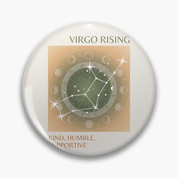 Item preview, Virgo, Virgo Rising Sign, Virgo Zodiac, Green Aura Gradient designed and sold by Magic Love Art Print.
