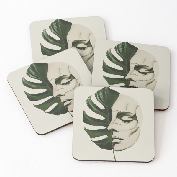 Item preview, Monstera Albo Face designed and sold by AnnDart.