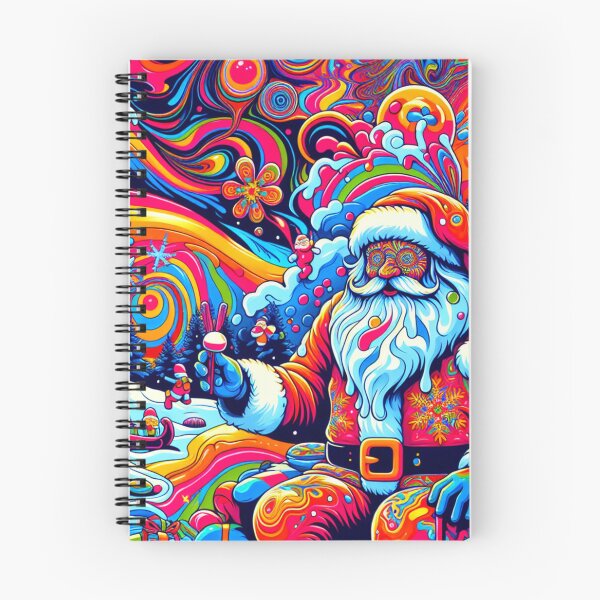 Item preview, Psychedelic Santas Wonderland designed and sold by BassHeadMomma.