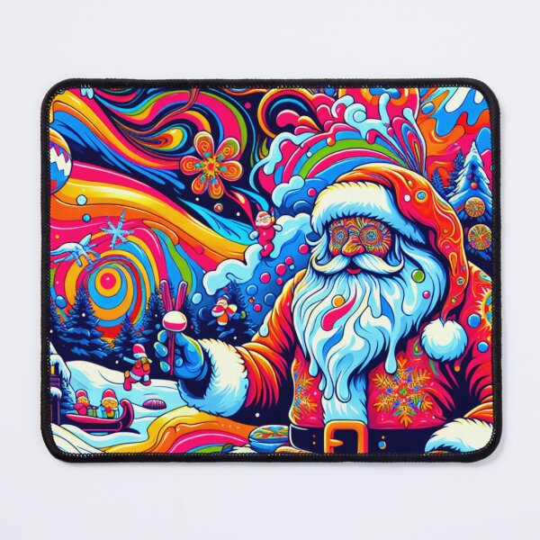 Item preview, Psychedelic Santas Wonderland designed and sold by BassHeadMomma.