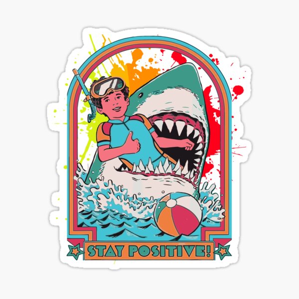 Item preview, Stay Positive funny designed and sold by AFAF RAOUGUI.