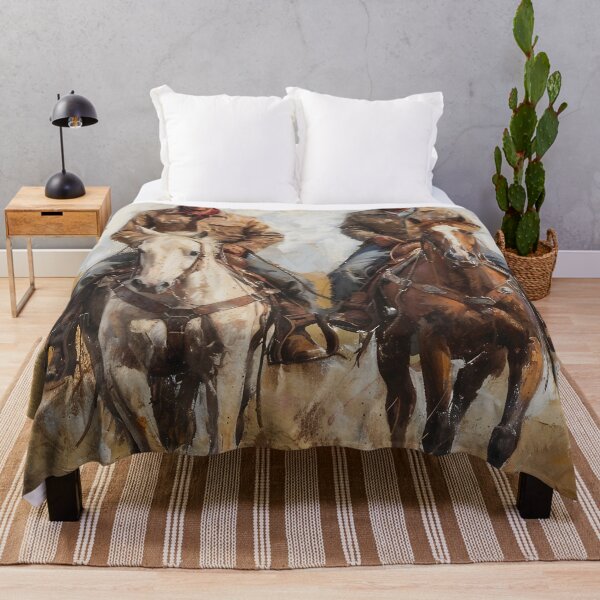 Item preview, Pair of Cowboys on Horses designed and sold by dcrc.