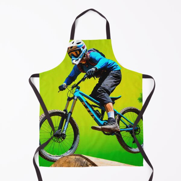 Item preview, Trail Blazer: Green MTB Racer designed and sold by GrizzlyCollective.