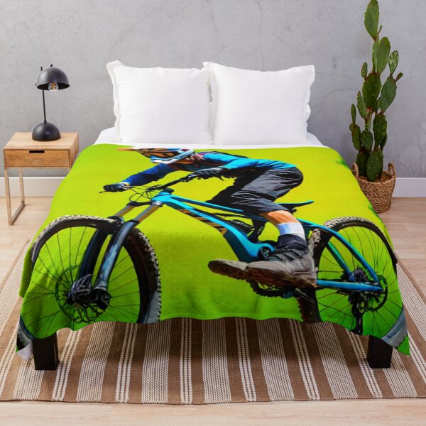 Item preview, Trail Blazer: Green MTB Racer designed and sold by GrizzlyCollective.