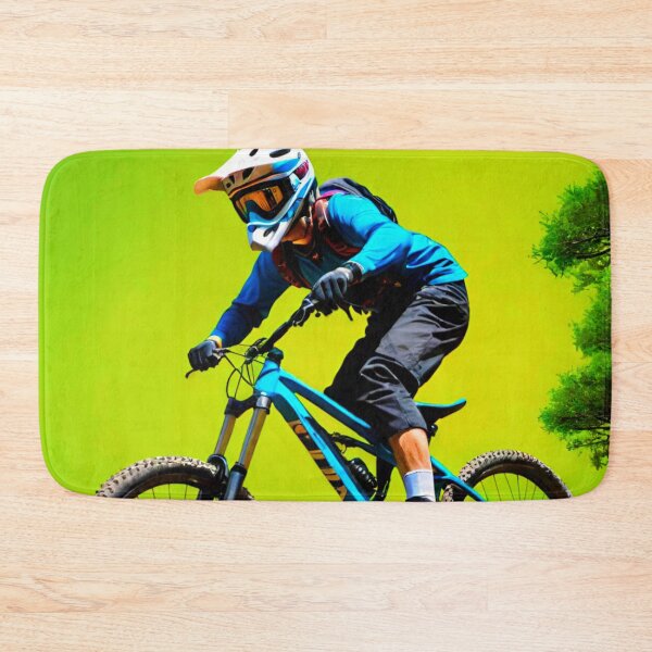 Item preview, Trail Blazer: Green MTB Racer designed and sold by GrizzlyCollective.
