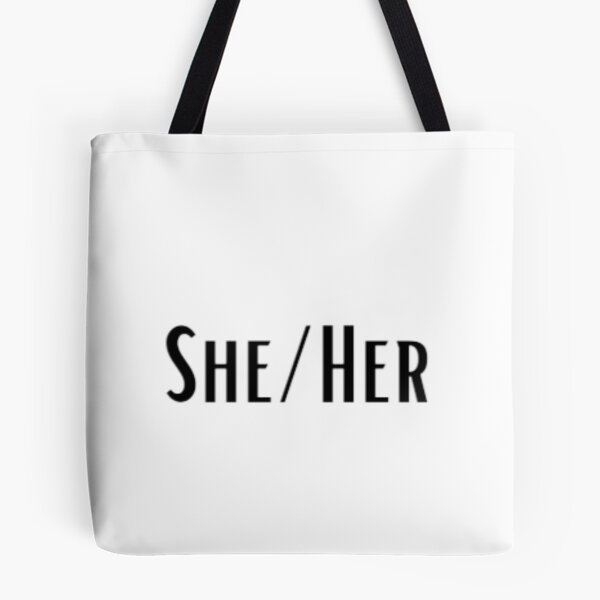 Item preview, Pronouns: She/Her designed and sold by EmberlyDawn.
