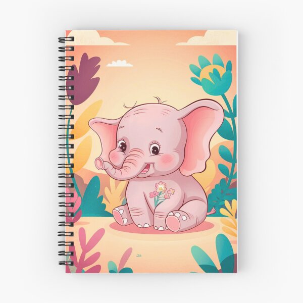 Item preview, Cute Elephant. Little elephant, colorful elephant, elephant drawing designed and sold by ElephantVibes.
