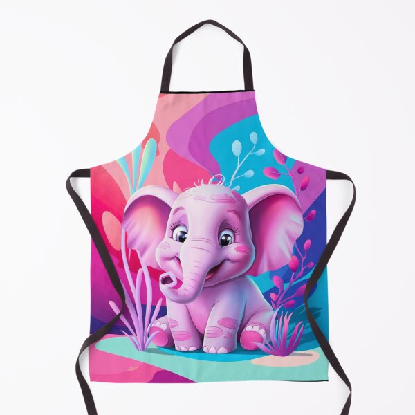 Item preview, Cute Elephant. Little elephant, colorful elephant, elephant drawing designed and sold by ElephantVibes.