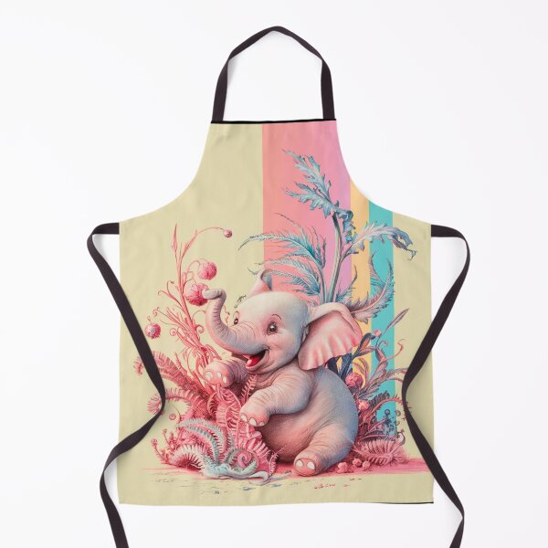 Item preview, Cute Elephant. Little elephant, colorful elephant, elephant drawing designed and sold by ElephantVibes.