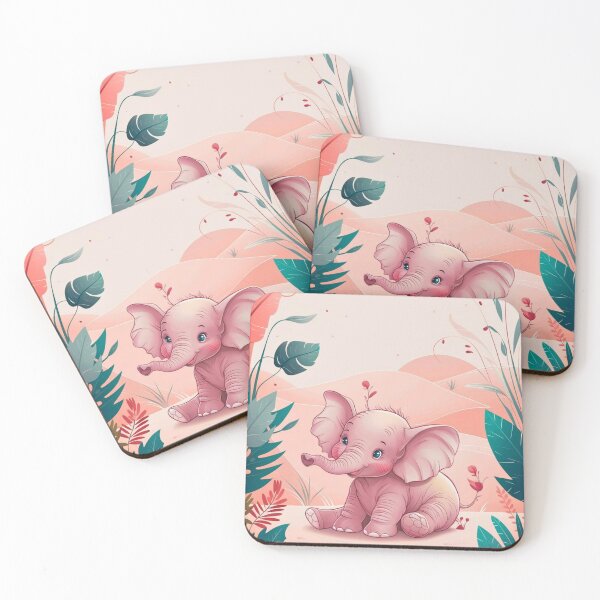 Item preview, Cute Elephant. Little elephant, colorful elephant, elephant drawing designed and sold by ElephantVibes.