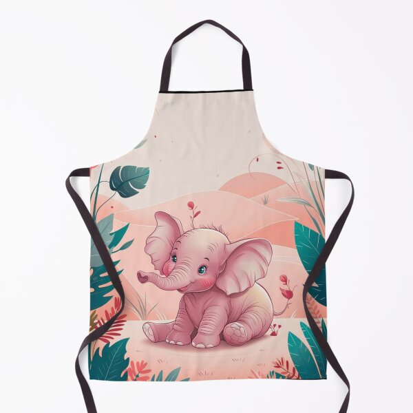 Item preview, Cute Elephant. Little elephant, colorful elephant, elephant drawing designed and sold by ElephantVibes.