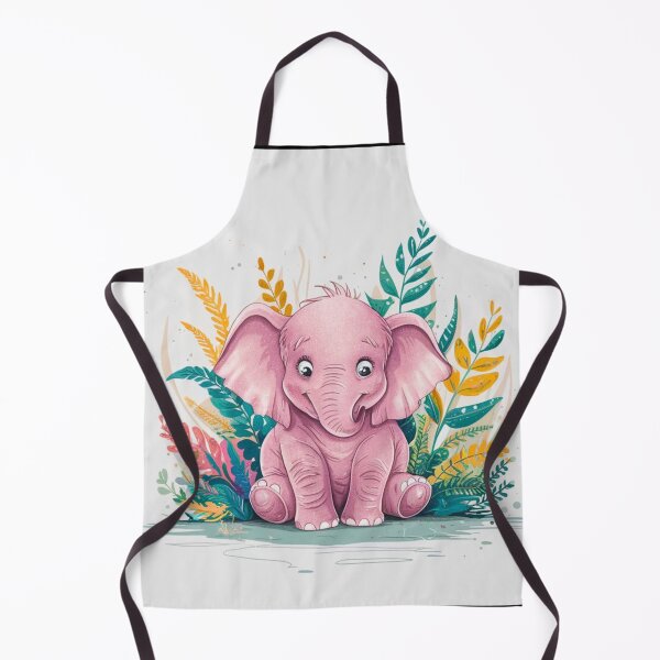 Item preview, Cute Elephant. Little elephant, colorful elephant, elephant drawing designed and sold by ElephantVibes.