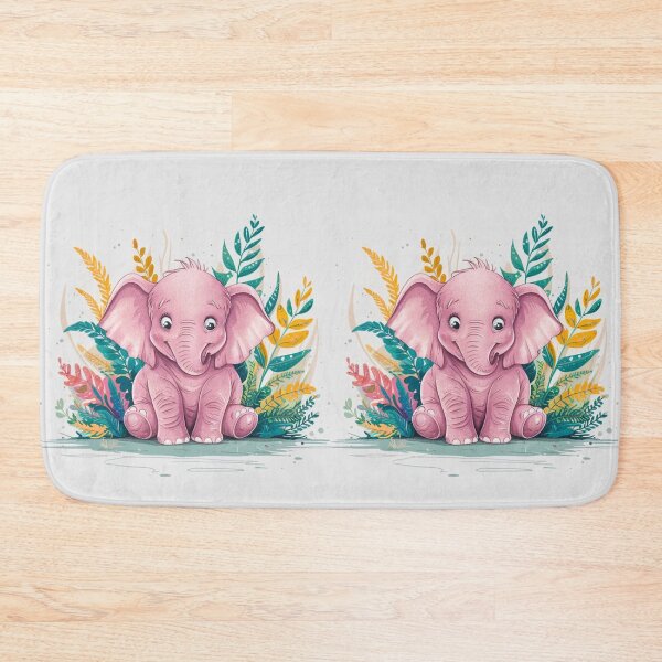 Item preview, Cute Elephant. Little elephant, colorful elephant, elephant drawing designed and sold by ElephantVibes.