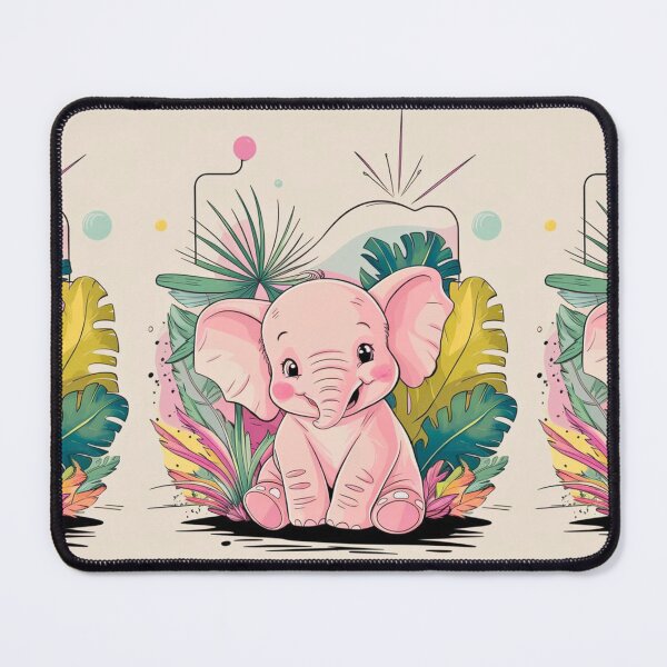 Item preview, Cute Elephant. Little elephant, colorful elephant, elephant drawing designed and sold by ElephantVibes.