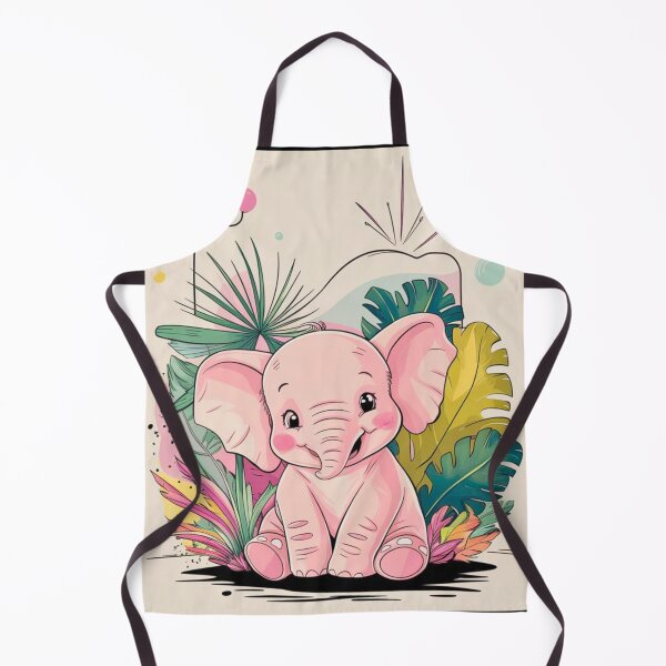 Item preview, Cute Elephant. Little elephant, colorful elephant, elephant drawing designed and sold by ElephantVibes.