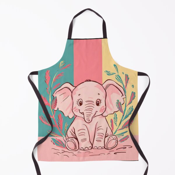 Item preview, Cute Elephant. Little elephant, colorful elephant, elephant drawing designed and sold by ElephantVibes.