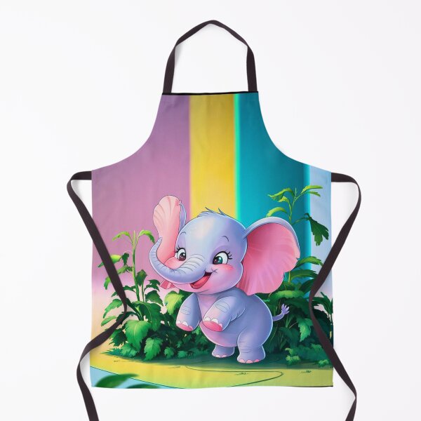 Item preview, Cute Elephant. Little elephant, colorful elephant, elephant drawing designed and sold by ElephantVibes.