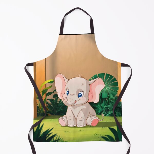 Item preview, Cute Elephant. Little elephant, colorful elephant, elephant drawing designed and sold by ElephantVibes.