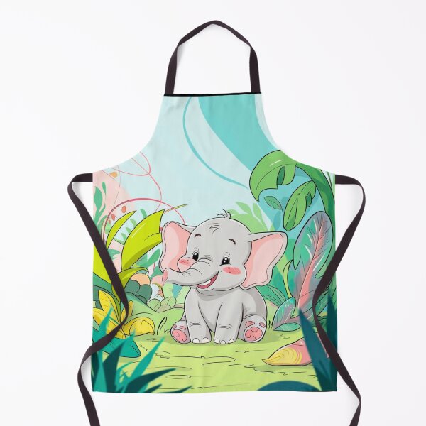 Item preview, Cute Elephant. Little elephant, colorful elephant, elephant drawing designed and sold by ElephantVibes.