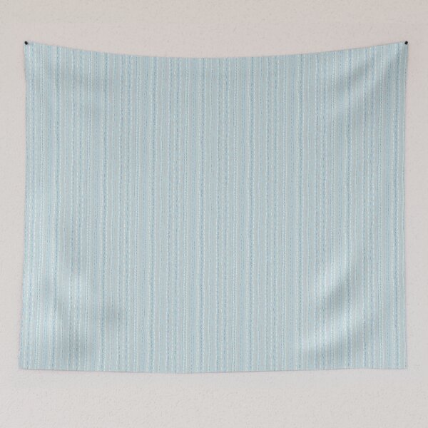 Item preview, Vertical stitch stripe in pastel blue designed and sold by LisaLeQuelenec.