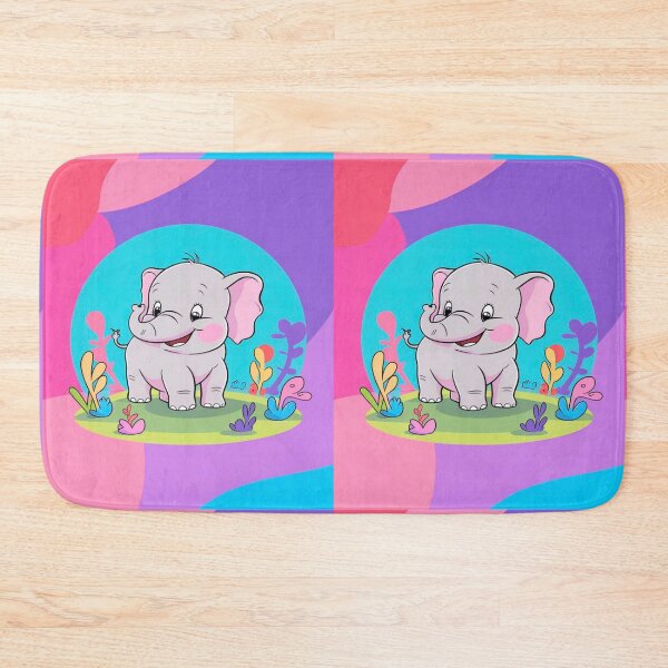 Item preview, Cute Elephant. Little elephant, colorful elephant, elephant drawing designed and sold by ElephantVibes.