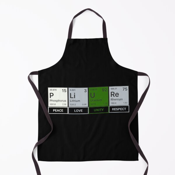 Item preview, Plur Peace Love Unity Respect, Periodic Table Graphic, PLUR, Chemistry lover, Science graphic, elements graphic, designed and sold by PrideBeProud.